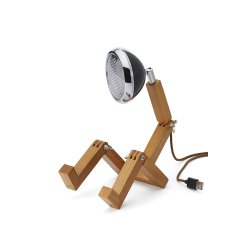 Mr. Wattson Mini bordlampe - Fashion Black - Piffany