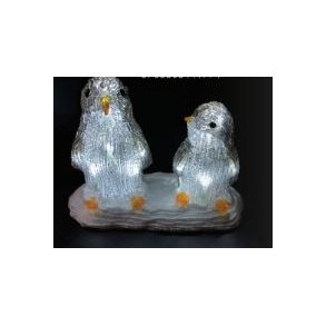 Pingviner - Akryl - 2-Pak - Veli-Line