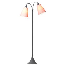 Fodg�nger Gulvlampe - Soft Gr�/Pink - Nielsen Light