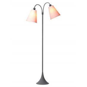 Fodgnger Gulvlampe - Soft Gr/Pink - Nielsen Light