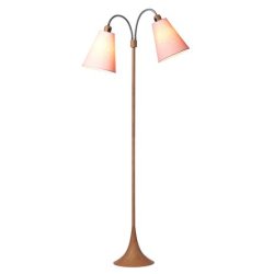 Fodg�nger Gulvlampe - Tr�look/Pink - Nielsen Light