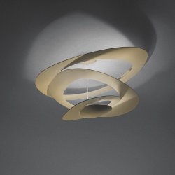 Pirce Soffitto - Loftlampe - Guld - LED - 3000K - Artemide