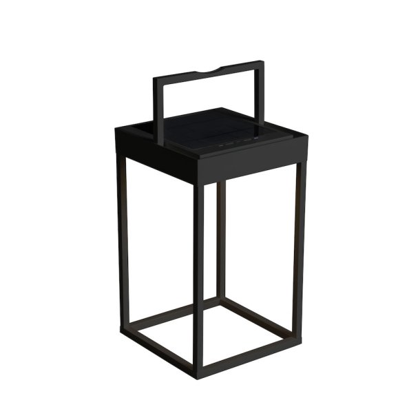 Lanterne - Portofino - USB - Solar - Sort - Konstsmide