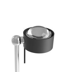 Puk 80 Gulvlampe - LED - Mat Nikkel - Top-Light