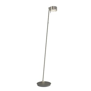 Puk 120 Gulvlampe - LED - Mat Nikkel - Top-Light