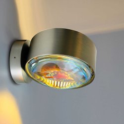 Puk Maxx Vglampe LED - Matt Chrome - Top-Light