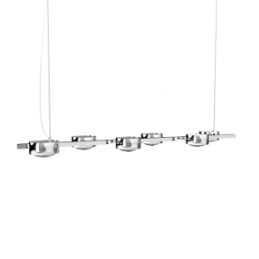 Puk Maxx Sixtet Pendel - LED - Chrome - Top-Light