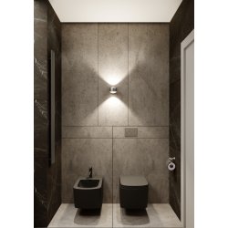 Puk Mini Vglampe - LED - Nikkel - Top-Light