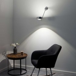 Puk Maxx Wing - LED - Mat Nikkel - Top-Light