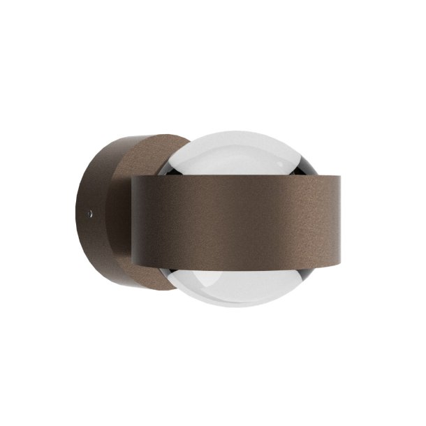 Puk Mini Udendrs Vglampe - LED - Brun - Top-Light