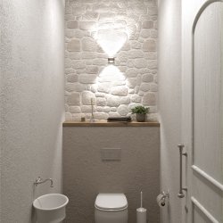 Puk Mini Udendrs Vglampe - LED - Hvid - Top-Light