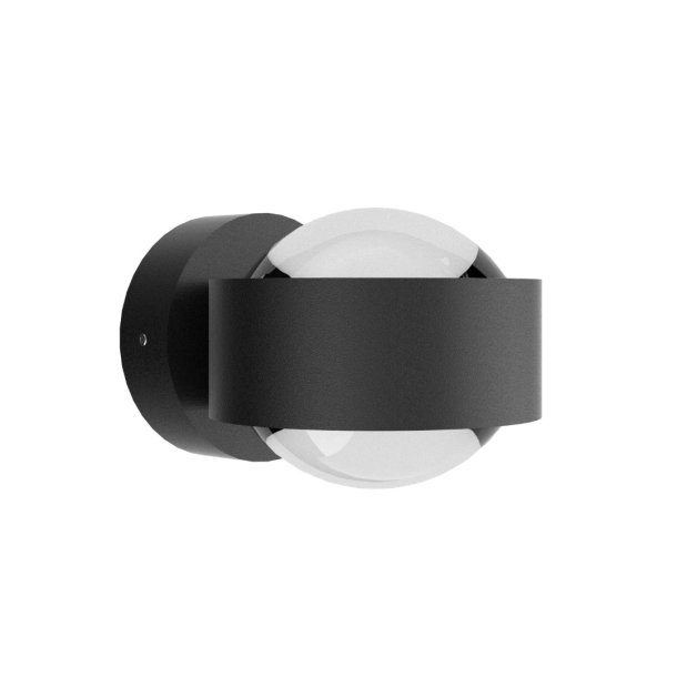 Puk Mini Udendrs Vglampe - LED - Sort - Top-Light