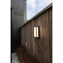 Qubo Vglampe - Stor - Mrkegr - Lutec