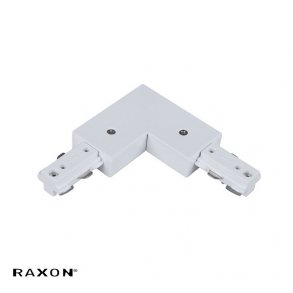 Strmskinne - Vinkel - Hvid - Raxon