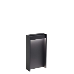 Slat 40 Poller - Udendrs Havelampe - Sort - IP44.de