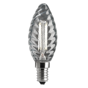 Kertepre  - Klar - Snoet - LED - E14 - 4w - 3 Trins - 4000K - Unison