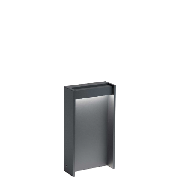 Slat 40 Poller - Udendrs Havelampe - Antracit - IP44.de