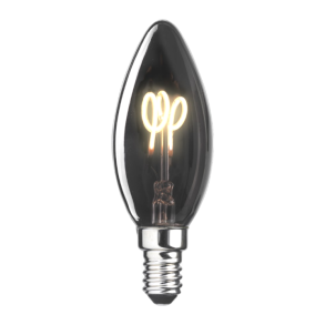 Kertepre - LED - 2200K - Klar - E14 - 2w - 3-trin dmpbar - Unison