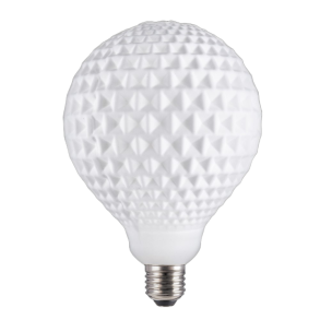 Globe Bianca Diamant LED pre - E27 - 4w (400lm) - 12,5 - 3 Trins - 3000K - Unison