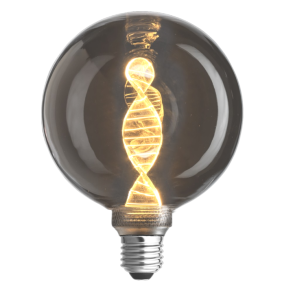 Globe Smoke Pre DNA - LED - E27 - 3,6w - 3 Trins - 1800K - Klar - Unison