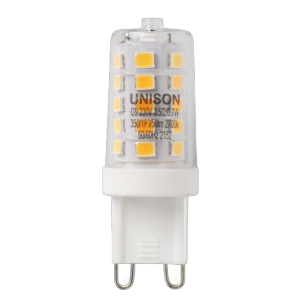 LED pre - G9 - 3,2w (320lm) - Dmpbar - 3000K - Unison