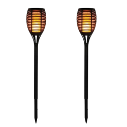 2 Stk. Solar lampe - Solar fakkel - 60cm - Torch - Veli Line 