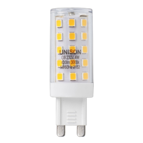 LED pre - G9 - 4,5w (500lm) - 3 Trins - 3000K - Unison