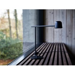 Satellite Bordlampe - Mat Sort - Frandsen