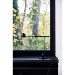 Satellite Bordlampe - Mat Sort - Frandsen