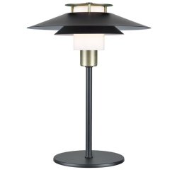 Rivoli Bordlampe - Sort/messing - Halo Design