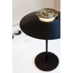 Rivoli Bordlampe - Sort/messing - Halo Design