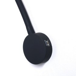 RL 27 Vglampe - LED - W1 USB-A &amp; USB - Sort - Raxon