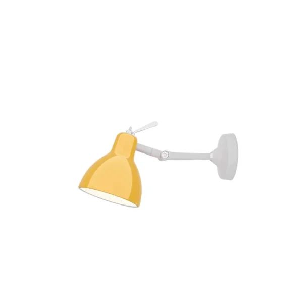 LUXY H0 - Vglampe - Glossy White - Glossy Yellow - Rotaliana