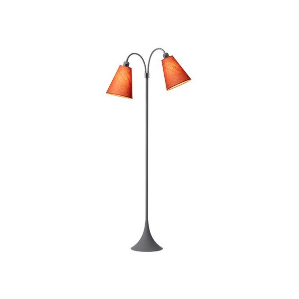 Fodgnger Gulvlampe - Soft Gr/Rust - Nielsen Light