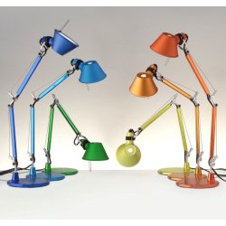 Tolomeo - Micro - Bordlampe - Anodized Bl - Artemide