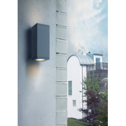 Sandvik Vglampe - Up/Down - Grafit - Norlys