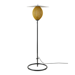 Satellite Gulvlampe - Senneps Gul/Sort - Udendrs - Gubi