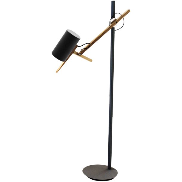 Scantling P73 Gulvlampe - Sort - Marset