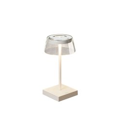 Scilla Bordlampe - USB - Hvid - Konstsmide