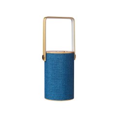 Silo 1 Bluetooth Hjtaler - Bl/Messing - Loom Design