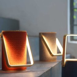 Silo 1 Bluetooth Hjtaler - Bl/Messing - Loom Design