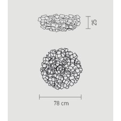 Clizia Loft L - lilla - SLAMP