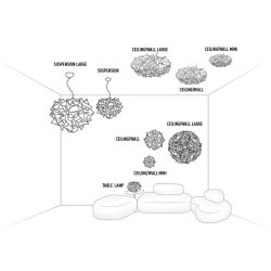 Veli Loft / Vg Mini - guld - SLAMP