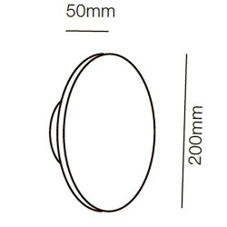 Soho LED Ude/Inde - Vglampe w2 - Smart Tune - Hvid - Light-Point