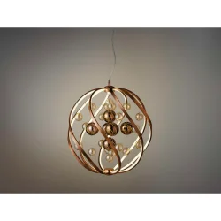 Solar LED Pendel - 52 - Kobber - Nielsen Light