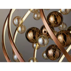 Solar LED Pendel - 52 - Kobber - Nielsen Light