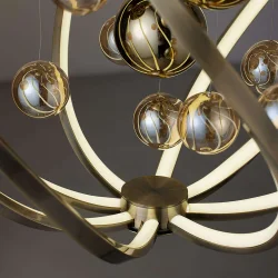 Solar LED Pendel - 52 - Antik Messing - Nielsen Light