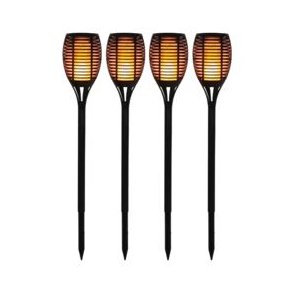 4 Stk. Solar lampe - Solar fakkel - 60cm - Torch - Veli Line 