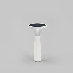 Solcelle Bordlampe - Assisi - 45cm - Hvid - Konstsmide