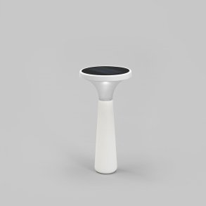 Solcelle Bordlampe - Assisi - 45cm - Hvid - Konstsmide